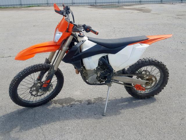 VBKEXL404JM414940 - 2018 KTM 500 EXC-F ORANGE photo 9