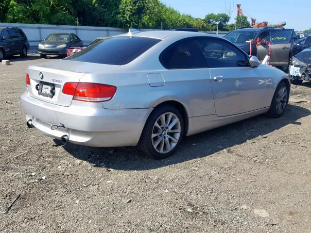 WBAWC73579E068004 - 2009 BMW 335 XI SILVER photo 4