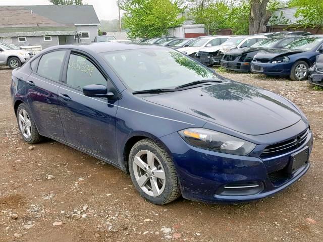 1C3CDFBB5GD762105 - 2016 DODGE DART SXT BLUE photo 1