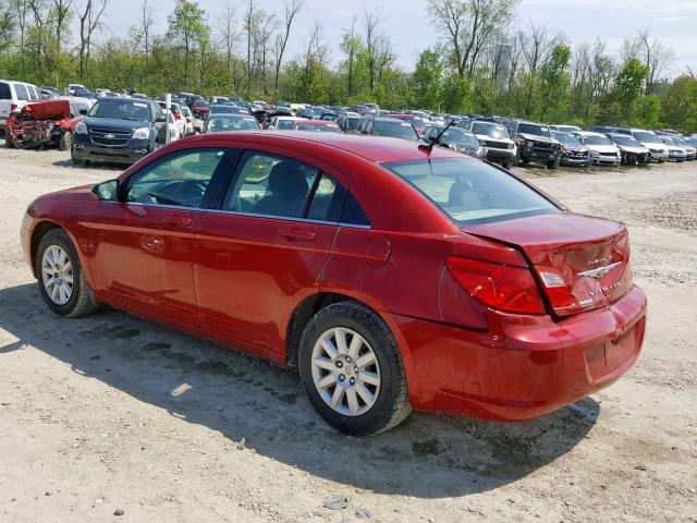 1C3LC46BX9N547513 - 2009 CHRYSLER SEBRING LX RED photo 9