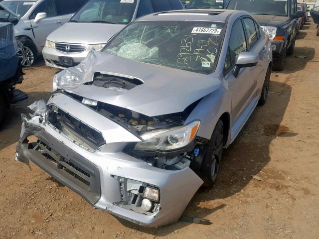 JF1VA1C63K9801468 - 2019 SUBARU WRX PREMIU SILVER photo 2