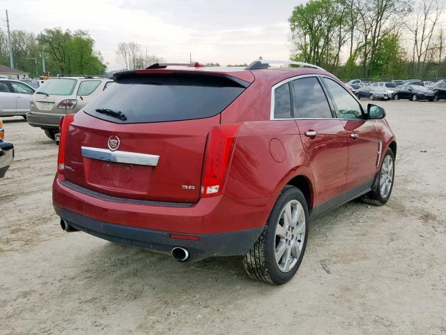 3GYFNEE35CS518057 - 2012 CADILLAC SRX PERFOR RED photo 4