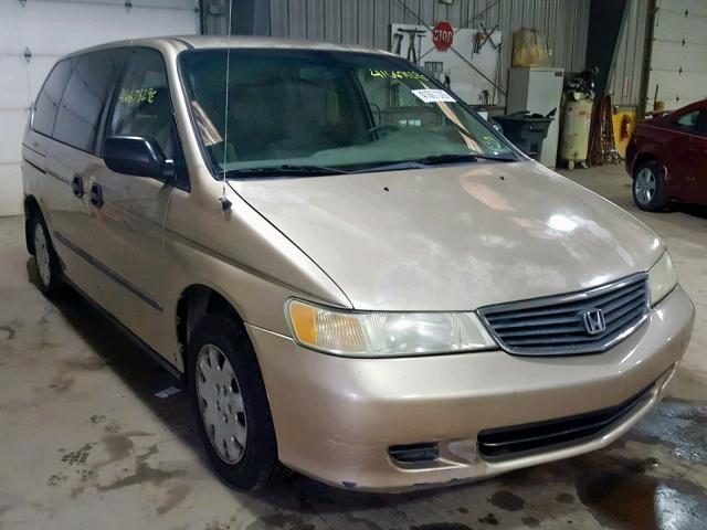 2HKRL18531H549779 - 2001 HONDA ODYSSEY LX BEIGE photo 1