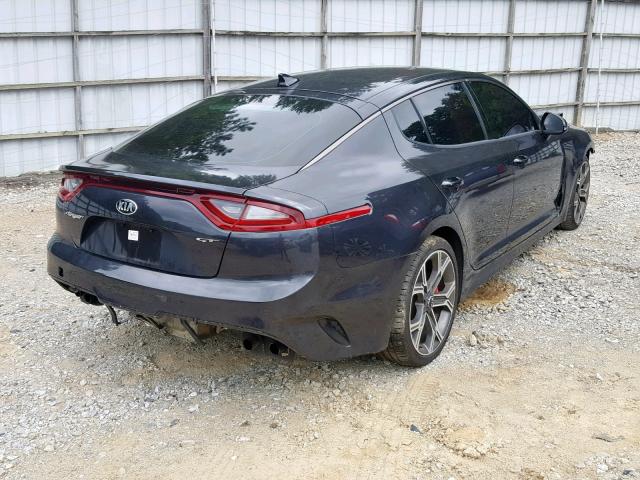 KNAE35LC8J6032027 - 2018 KIA STINGER GT CHARCOAL photo 4