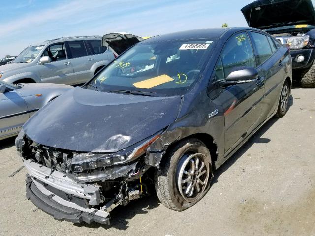 JTDKARFPXH3040823 - 2017 TOYOTA PRIUS PRIM 灰色 照片 2