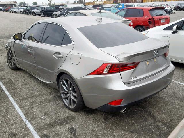 JTHBA1D28G5013050 - 2016 LEXUS IS 200T GRAY photo 3