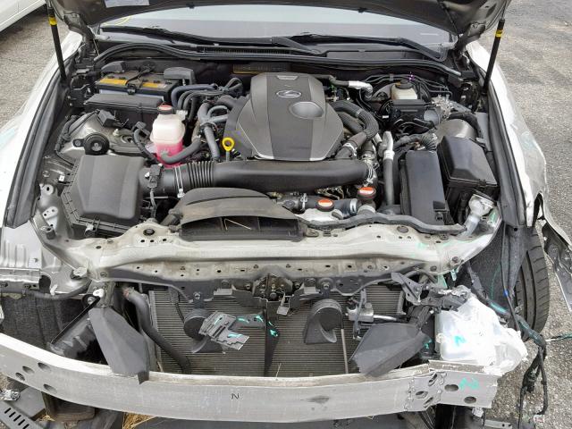 JTHBA1D28G5013050 - 2016 LEXUS IS 200T GRAY photo 7