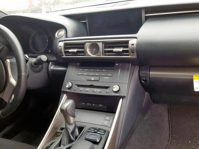 JTHBA1D28G5013050 - 2016 LEXUS IS 200T GRAY photo 9