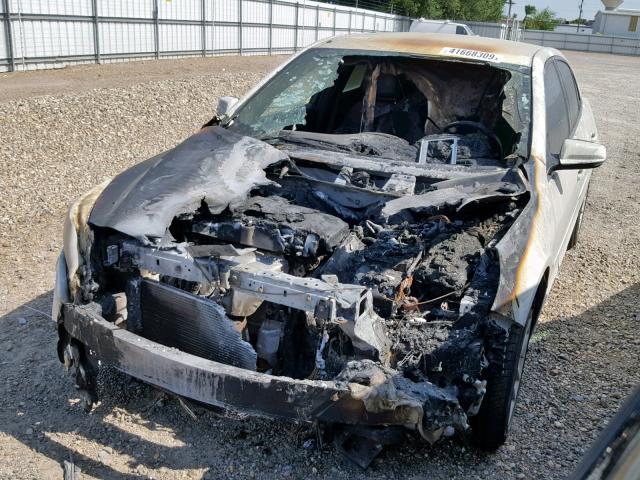 1G11C5SL9EF183086 - 2014 CHEVROLET MALIBU 1LT WHITE photo 2