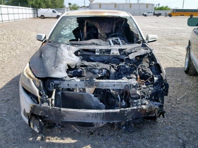 1G11C5SL9EF183086 - 2014 CHEVROLET MALIBU 1LT WHITE photo 9