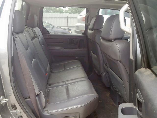 2HJYK16587H501483 - 2007 HONDA RIDGELINE GRAY photo 9