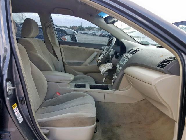 4T1BB46K28U062289 - 2008 TOYOTA CAMRY HYBR GRAY photo 5