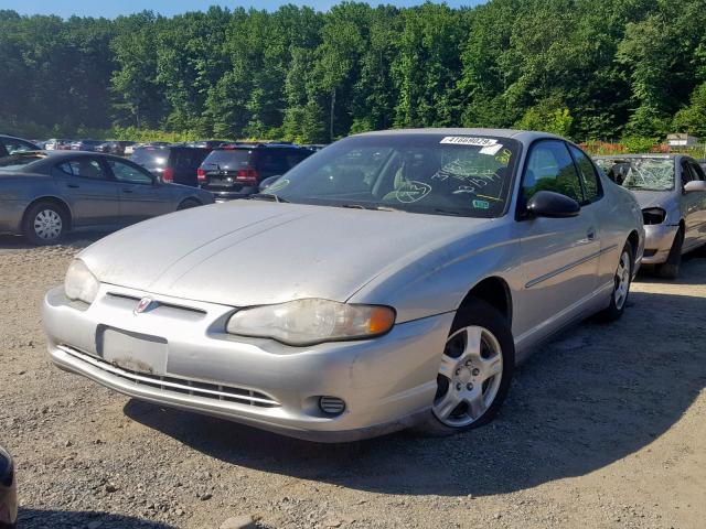 2G1WW12E929236557 - 2002 CHEVROLET MONTE CARL 银色 照片 2