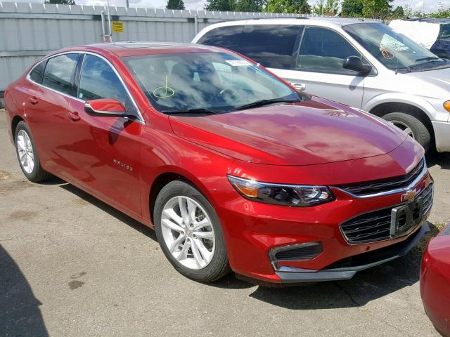 1G1ZJ5SU3HF222244 - 2017 CHEVROLET MALIBU HYB RED photo 1