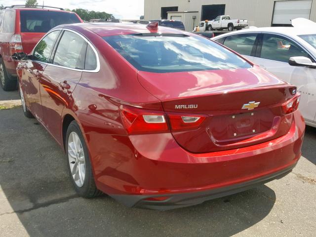 1G1ZJ5SU3HF222244 - 2017 CHEVROLET MALIBU HYB RED photo 3