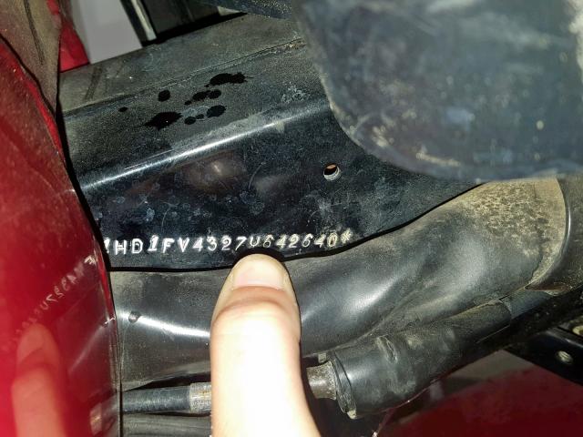 1HD1FV4327Y642640 - 2007 HARLEY-DAVIDSON FLHT BLACK photo 20