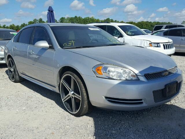 2G1WB5E3XE1125693 - 2014 CHEVROLET IMPALA LIM SILVER photo 1