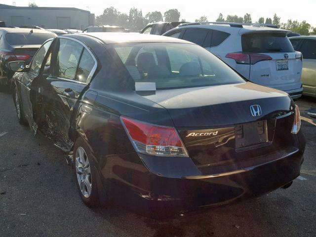 JHMCP26439C008750 - 2009 HONDA ACCORD LXP BLACK photo 3