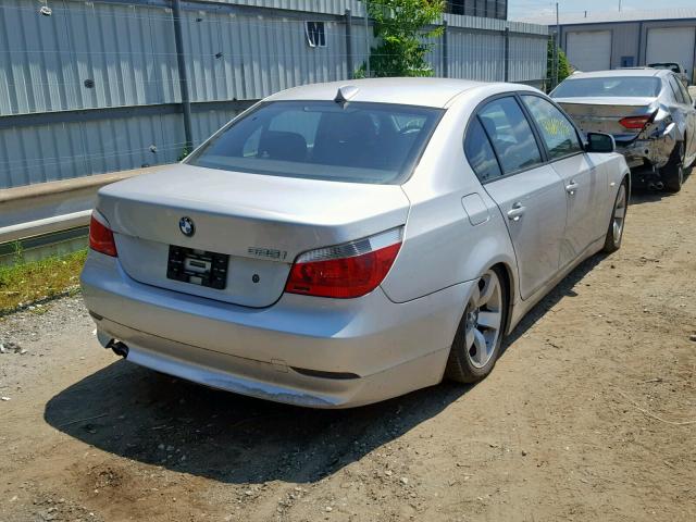 WBANA53584B173439 - 2004 BMW 525 I SILVER photo 4