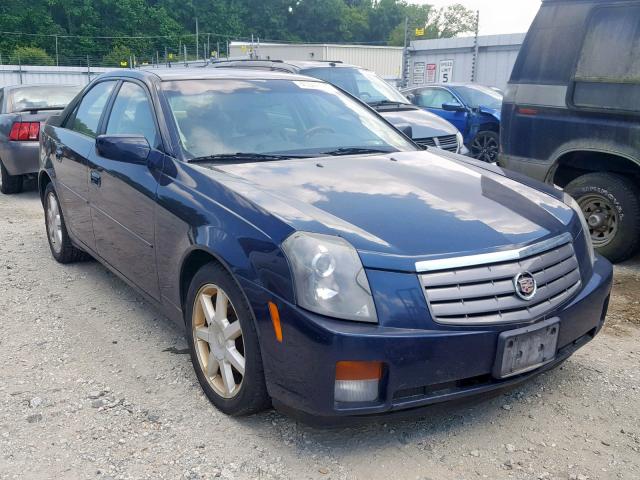 1G6DP567X50180886 - 2005 CADILLAC CTS HI FEA BLUE photo 1