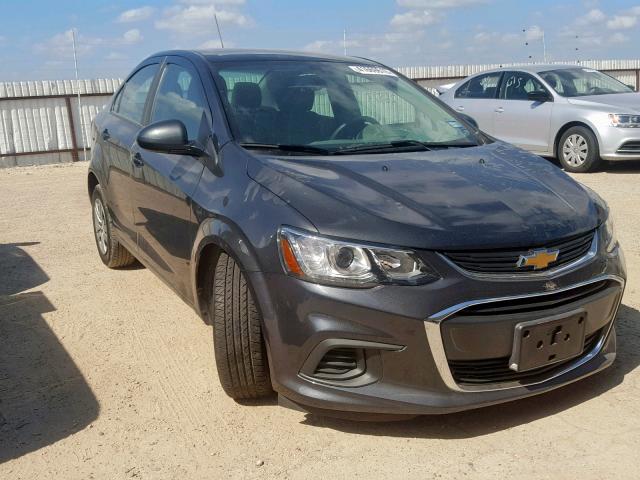 1G1JB5SH4H4102753 - 2017 CHEVROLET SONIC LS 灰色 照片 1
