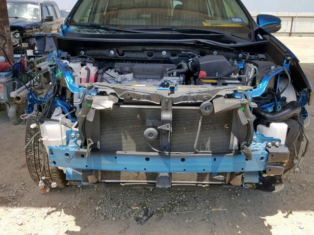 JTMYFREV5JJ181196 - 2018 TOYOTA RAV4 LIMIT BLUE photo 9