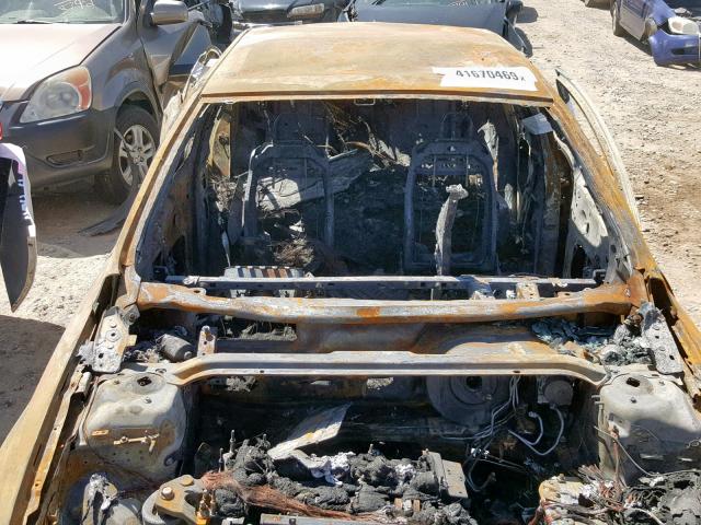 3FA6P0G79ER396791 - 2014 FORD FUSION S BURN photo 9