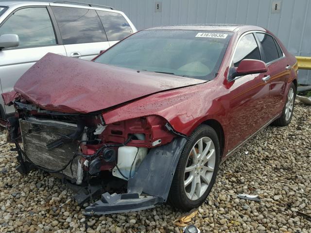 1G1ZK57739F217420 - 2009 CHEVROLET MALIBU LTZ 红色 照片 2