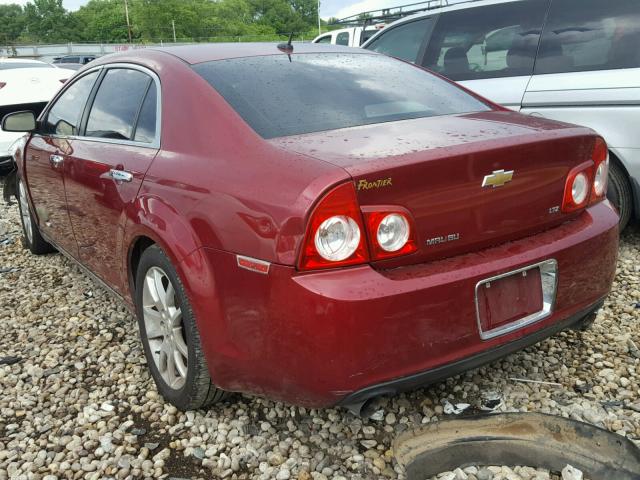 1G1ZK57739F217420 - 2009 CHEVROLET MALIBU LTZ 红色 照片 3