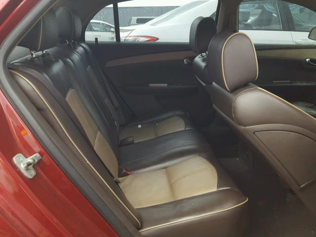1G1ZK57739F217420 - 2009 CHEVROLET MALIBU LTZ 红色 照片 6