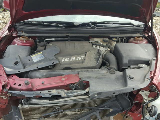 1G1ZK57739F217420 - 2009 CHEVROLET MALIBU LTZ 红色 照片 7