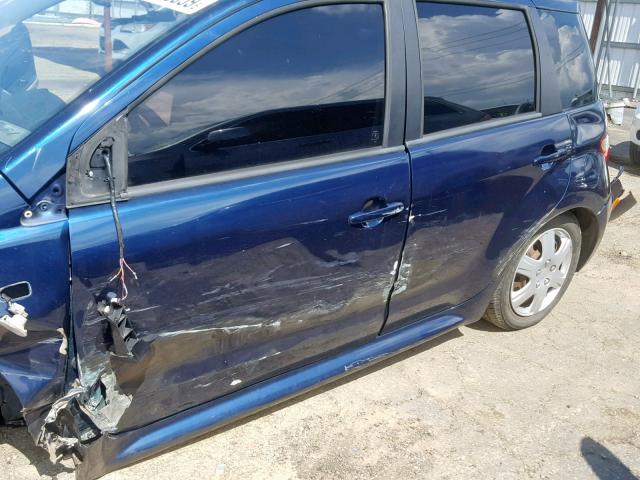 JTKKT624160170985 - 2006 TOYOTA SCION XA BLUE photo 10