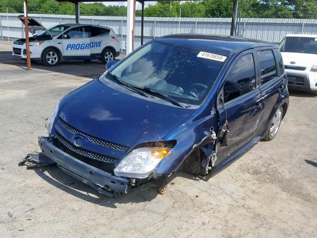 JTKKT624160170985 - 2006 TOYOTA SCION XA BLUE photo 2