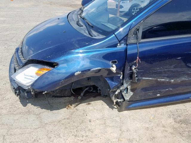 JTKKT624160170985 - 2006 TOYOTA SCION XA BLUE photo 9