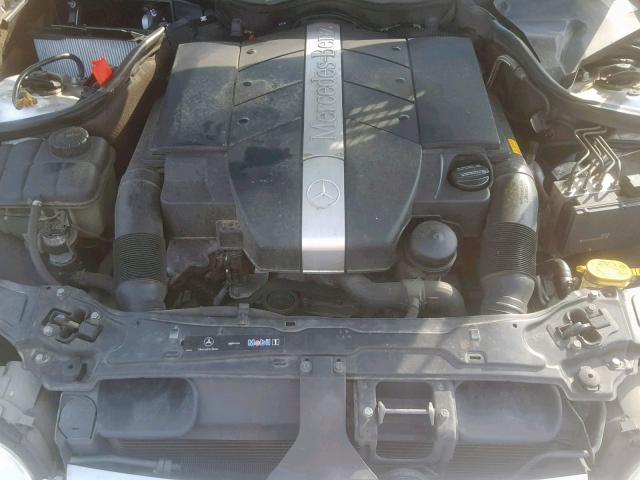 WDBRN64J13A437632 - 2003 MERCEDES-BENZ C 320 SPOR SILVER photo 7