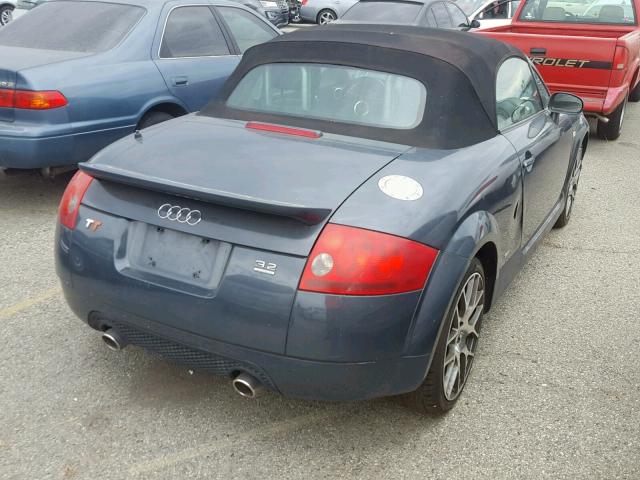 TRUUF28N541013019 - 2004 AUDI TT 3.2 BLUE photo 4