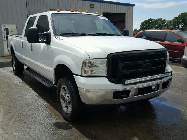 1FTWW31P15ED39687 - 2005 FORD F350 SRW S WHITE photo 1