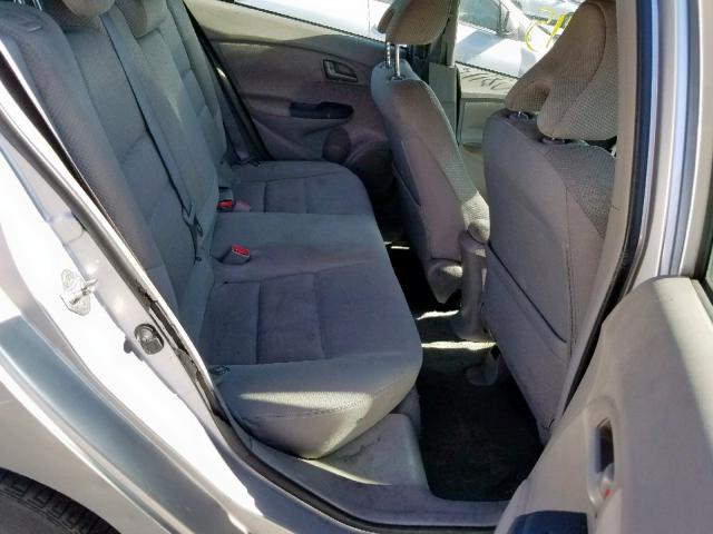 JHMZE2H74AS009830 - 2010 HONDA INSIGHT EX SILVER photo 6