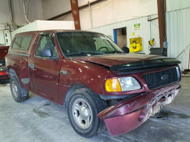 2FTRF07214CA66200 - 2004 FORD F-150 HERI MAROON photo 1