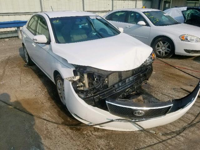 KNAFU4A28A5184904 - 2010 KIA FORTE EX WHITE photo 1