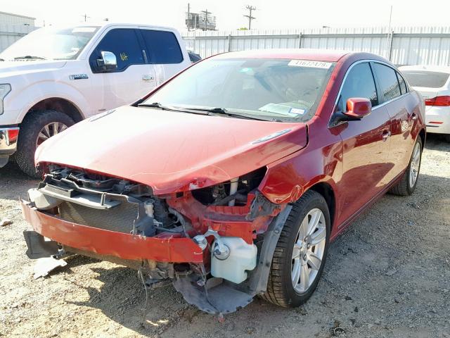 1G4GC5E32DF128129 - 2013 BUICK LACROSSE BURGUNDY photo 2