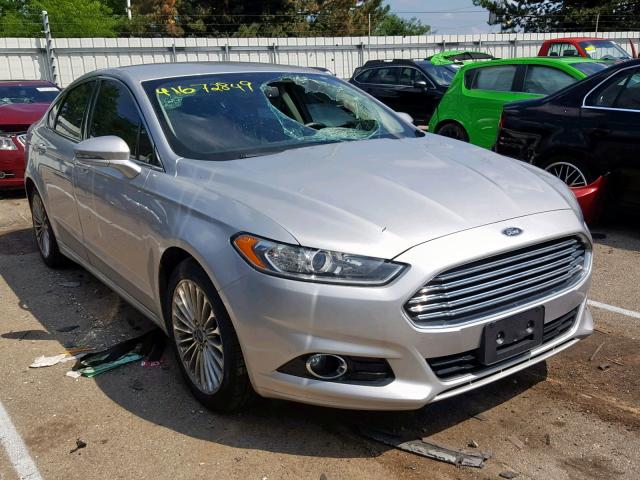 3FA6P0K95FR297878 - 2015 FORD FUSION TIT SILVER photo 1