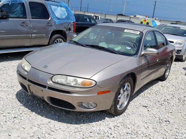 1G3GS64C234159311 - 2003 OLDSMOBILE AURORA 4.0 GRAY photo 2