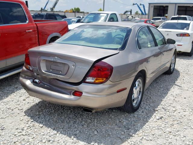 1G3GS64C234159311 - 2003 OLDSMOBILE AURORA 4.0 GRAY photo 4