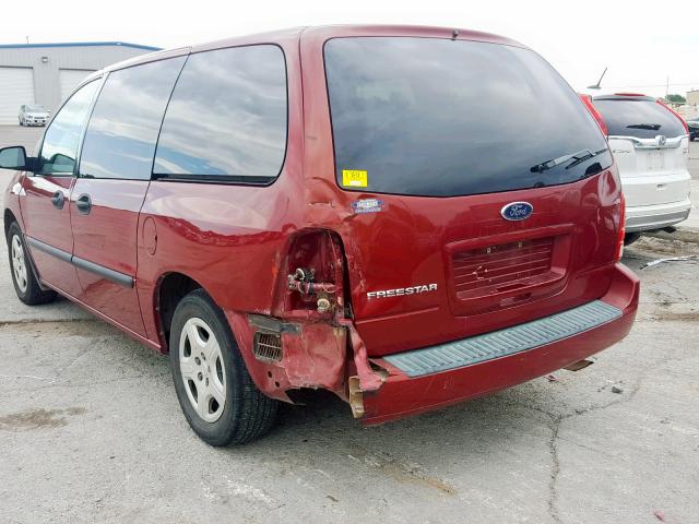 2FMZA50675BA59831 - 2005 FORD FREESTAR S RED photo 9