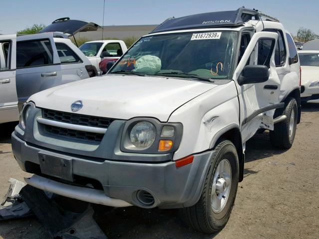 5N1ED28T93C687367 - 2003 NISSAN XTERRA XE WHITE photo 2