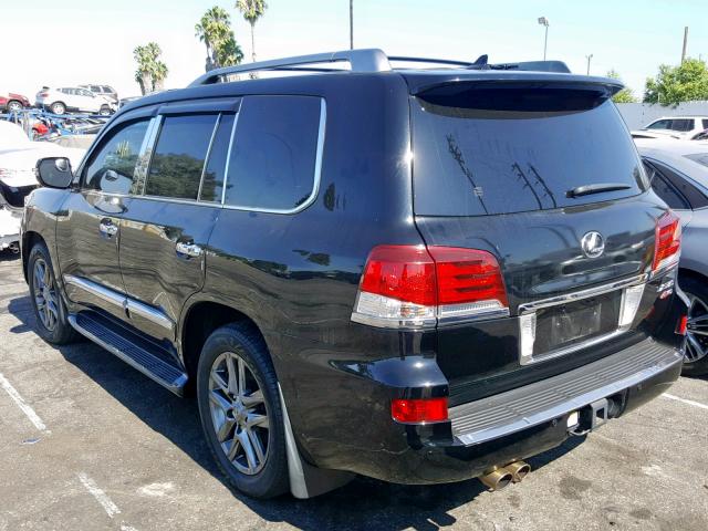 JTJHY7AX4F4172109 - 2015 LEXUS LX 570 BLACK photo 3