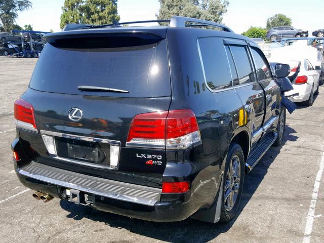 JTJHY7AX4F4172109 - 2015 LEXUS LX 570 BLACK photo 4