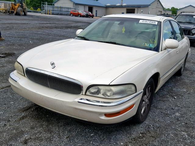 1G4CW54K044164489 - 2004 BUICK PARK AVENU WHITE photo 2