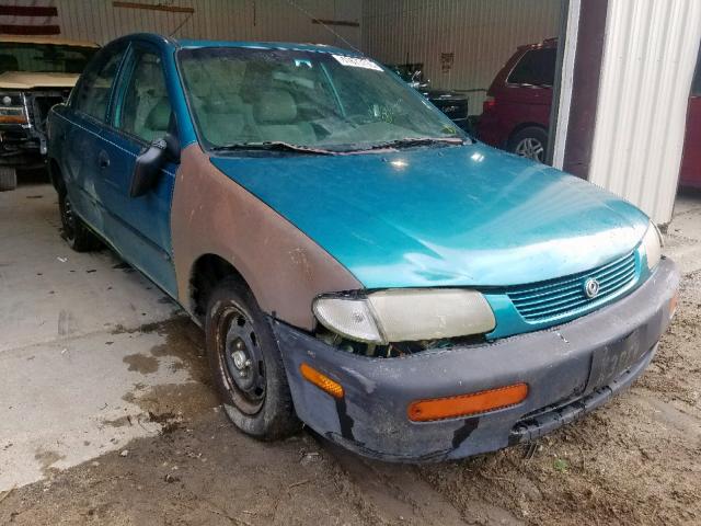 JM1BA1416S0147361 - 1995 MAZDA PROTEGE DX TEAL photo 1